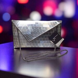 ✨ Kent Stetson Original Handmade Disco Ball Print Clutch ✨